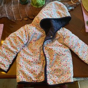 Reversible floral JoJo Maman quilted jacket